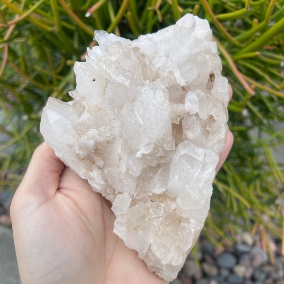 Himalayan Lemurian Quartz B Cluster From Himalayan Mountains - Picture 1 of 5
